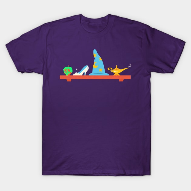 Magical Shelf T-Shirt by SarahLouiseNicholson